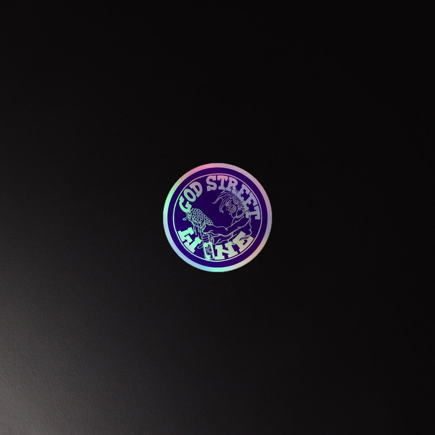 GSW '92 Squib Logo Holographic Stickers