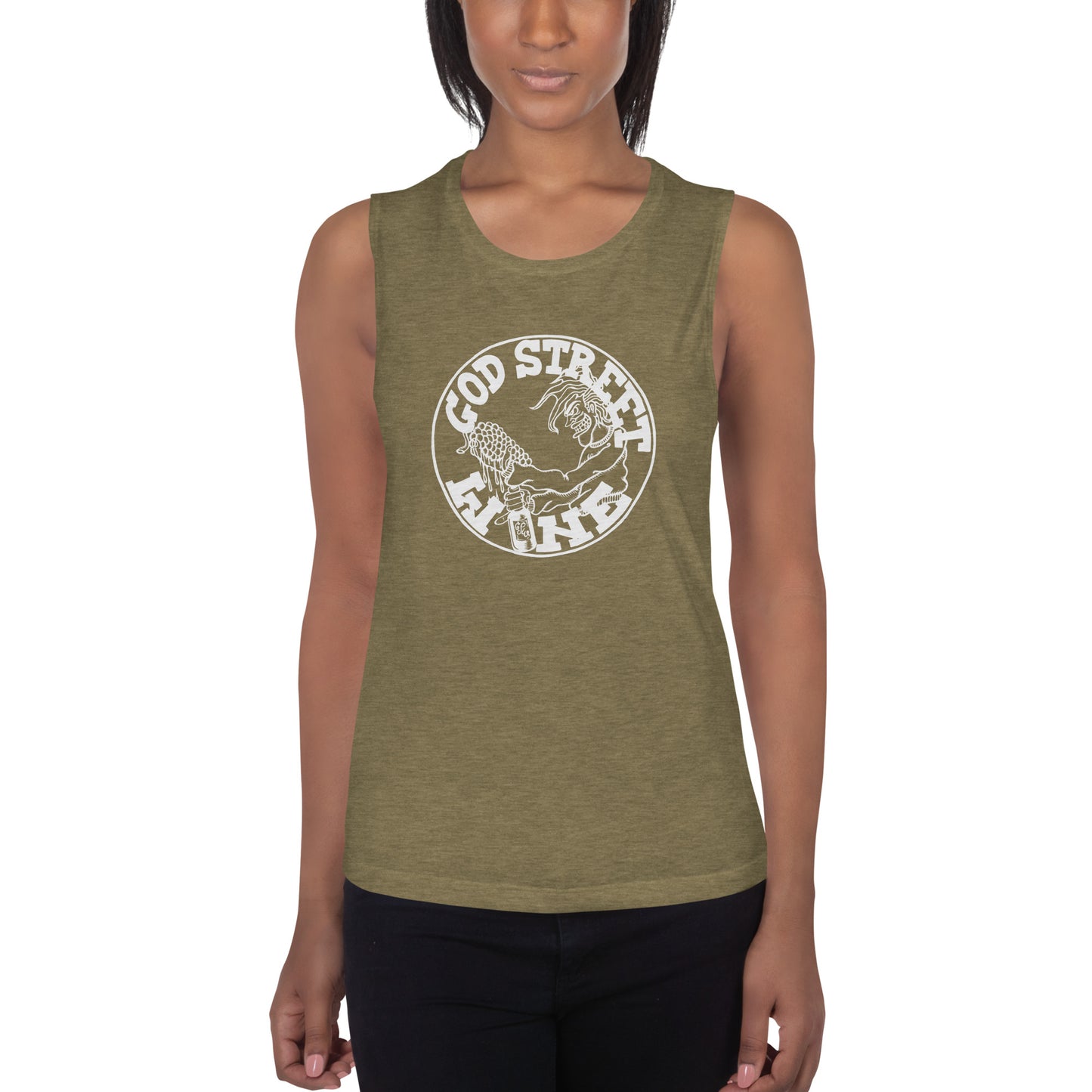 GSW '92 Squib Logo Women's Muscle Tank